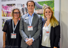 Babs Sturkenboom, Thijs van der Meulen and Jeanette den Boer of the Greentech Amsterdam.