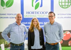 Ron Plaizier, Svetlana and Geert-Jan van der Zon of Horticoop.