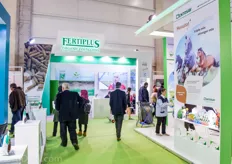 FertiPlus's booth in the fertilizer hall.