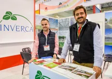 Eladi Rodriguez and Javier Gallach of Spanish greenhouse builder Inverca.