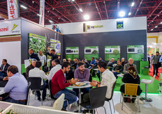 The booth of AgTohum; the Turkish division of Enza Zaden.