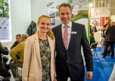 Ana Deneka and Vincent Kuijvenhoven of Grodan.