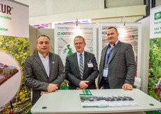 Alexandre Druhen, Pierre Pokorny and Thierry Grange of HortiSecur.