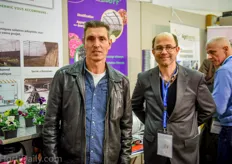 Bernard Darfeuille of RATHO ASTREDHOR Research Centre together with Vincent Stauffer of Agrithermic.