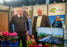 Marco Vijverberg of Atout Services with Hugo Paans of Erfgoed.