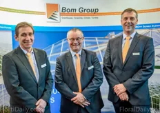 Ton Versteeg, Lodewijk Wardenburg and Martin van Zeijl of Bom Group.