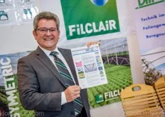Olivier-Henri Dambiel of FilClair is a loyal reader of HortiDaily.