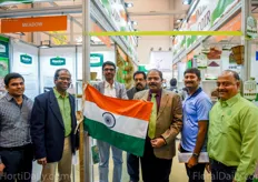 The team of FibreDust visited the booths at the Indian coir pavilion to celebrate the 68th Republic Day of India together with Mr. Kumara Raja, the secretary of the Indian Coir Board.