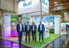 The lighting specialists at the booth of BLV.