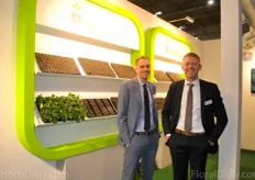 Matthijs van den Berg and Jan Dons of Green Products.