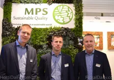 Arjan v. d. Meer, Raymond Scheepens and Gerrit Jan Vreugdenhil of MPS