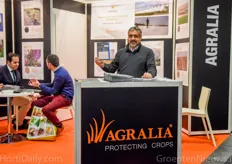 Rafael Sonsino of Agralia, a manufacturer of textiles that has developed a new woven greenhouse film with very strong characteristics.