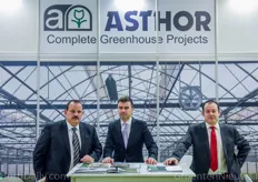 Antonio Perez, Gustavo Perez and Manuel Guerrero of Asthor decided to go with a larger booth at the Fruit Logistica this year.