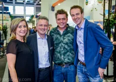 Forteco's Jan de Smet with his wife Carien together with Ed Smit and Rob de Bruijn of Ideavelop and Jungle Talks.