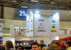 A group of German horticultural suppliers once again united in hall 21 at the INDEGA pavilion.