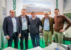 Alexander Portnov (AgroSfera Russia), Jean Pierre Lejeune (Europrogress), consultant Bert Loomans, Franco Limbarino and Marcello Galati of Europrogress.