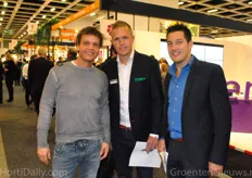 Philip van Antwerpen (Agro Care), Barry de Jong (Red Star) and Twan Koornstra (Koornstra & Co)