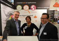 Michel Witmer, Elena Lombardereo Ventura and Hassan El Khallabi - Groen Agro Control.