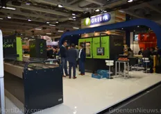 An overview of the large booth of Greefa