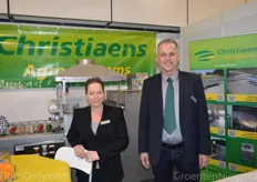 Angelique Christiaens & Hans Kalter of Christiaens Agro Systems