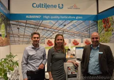 Ruud van Gils, Claudia van Groesen and Ralf Derkens with Cultilene