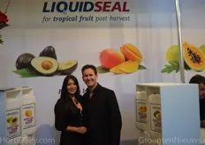 Alexandra Fonte and Oscar Rietkerk with LiquidSeal