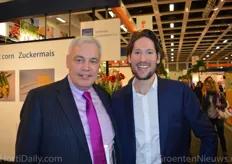 Wil Lammers from HortiMax North America and Boy de Nijs, HortiDaily