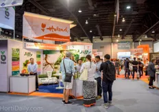 Substrates were well represented at Horti Asia. Jiffy explained that it is one of the first steps that growers are interested in to improve.