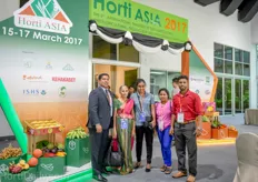 Shan Halamba of Riococo was visiting the Horti Asia together with his mother and operations managers.