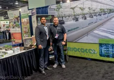 Shan Halamba and Edward MacMahon of Riococo informed us about the inceased use of the Riococo products in vertical farming. Next to this, the company presented a special new brand for the use in the medical marijuana space.