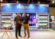 Jud McCall and Ron James of PARsource horticultural lighting.
