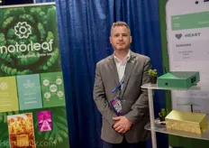 Alastair Monk of Motorleaf, a new wireless control company for indoor farms.