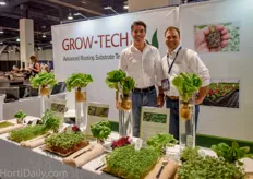 Grow-Tech's Siebe Streekstra and Eric Waterman.