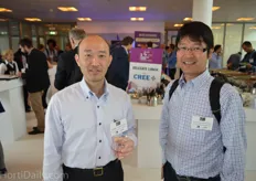 Akira Tawarada (Nichia) and Yoshihide Nakazawa (Citizen)