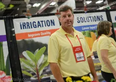 ​ Rick Knifley with Netafim irrigation.