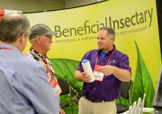 ​ Chris Dave with Beneficial Insectary