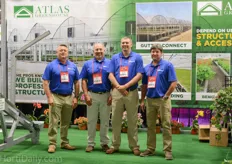 ​ Mark, Bill, Heath and Matt of Atlas moved to ta not to miss location at the other side of the exhibition hall this year.