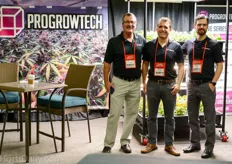 ​ Progrowtech LEDs represented by Dave, Andrew and Tnos.