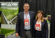Jens Jaegerholm and Viktoria Petersen of Danish Greenhouse Supply.
