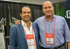 All the way from Mexico: Ahmed and Ricardo Chain of InverMex, visiting their suppliers.