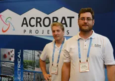 Mike Galenkamp and Mark VandenEnde of Acrobat Projects told us they are very busy at the moment.