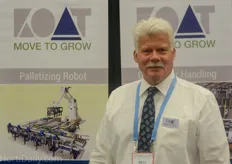 Kees van Dam of KOAT is busy automating projects in North America as a result of the labor crisis.