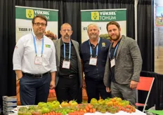 Ziya Yildiz, Gokhan Cengiz and Dave and Tyler Clark of Yuksel Seeds. The breeder will soon announce an important update to expand their services on the North American market.