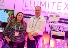 Staci Young and Eric Helwig of Illumitex.