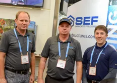 Pete Klassen, Jake Wiens and Eric Freeze of South Essex Fabricating.