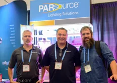 Jud McCall and Ron James of PARSource together with Paul Brentlinger of CropKing.