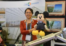 Spring Zhu and CEO Nick Eymouse ;-) of Sangreen.
