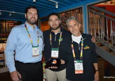 Jonathan Shriver, Pedro Balderrama and Craig Slate with SunFed Produce.