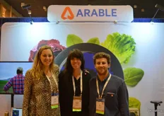 Jess Bolinger, Andrea McNees and Ian Bailey representing Arable