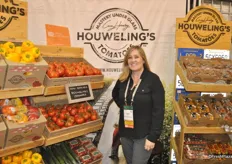 Lindsay Martinez from Houweling’s promotes the new and first organic line of the company.